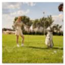 Vue sur un fairway de golf