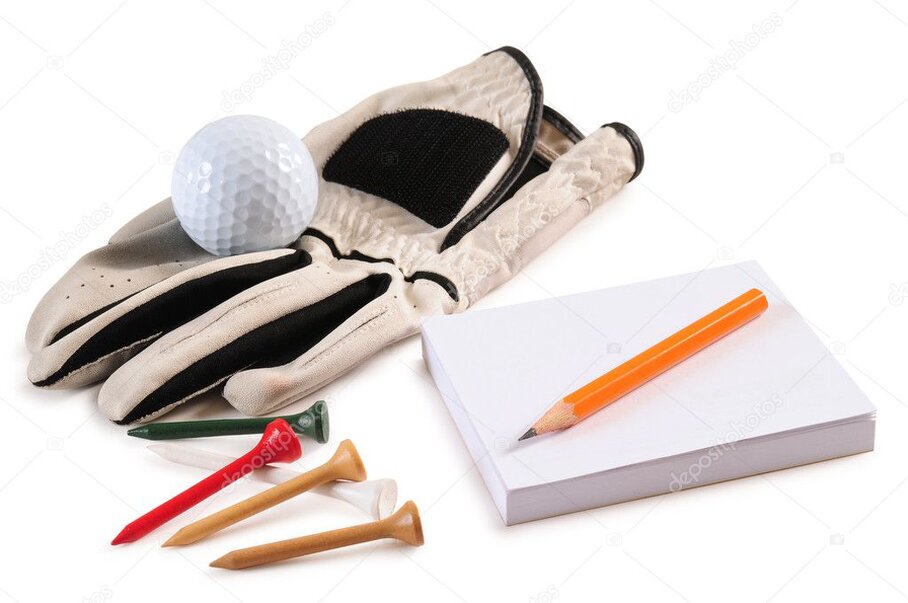 Documents institutionnels imprimés pour un club de golf